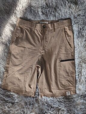 SONOMA NWT (Uniform?) Boy's Khaki Casual Flex Shorts